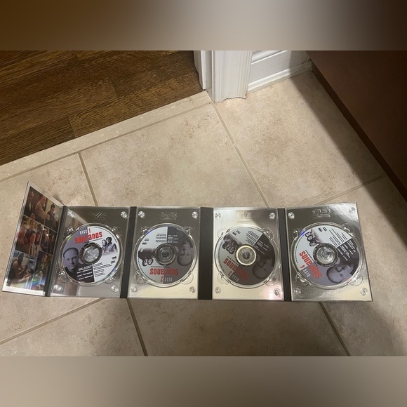 SOPRANOS: COMPLETE SECOND SEASON 4 DVD Discs Box Working Excellent Condition - Picture 6 of 8